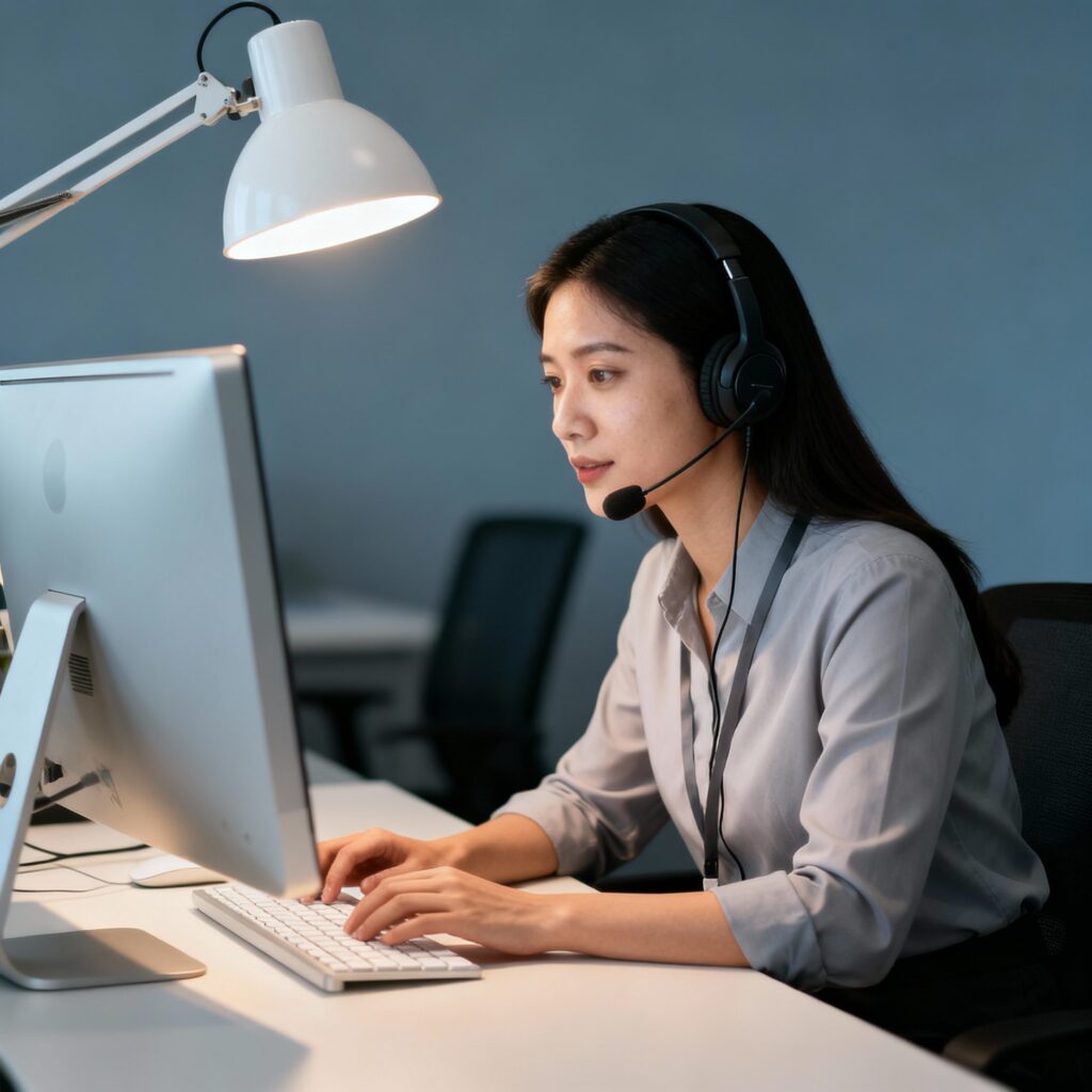 konsultant firmy udzielającej chwilówek