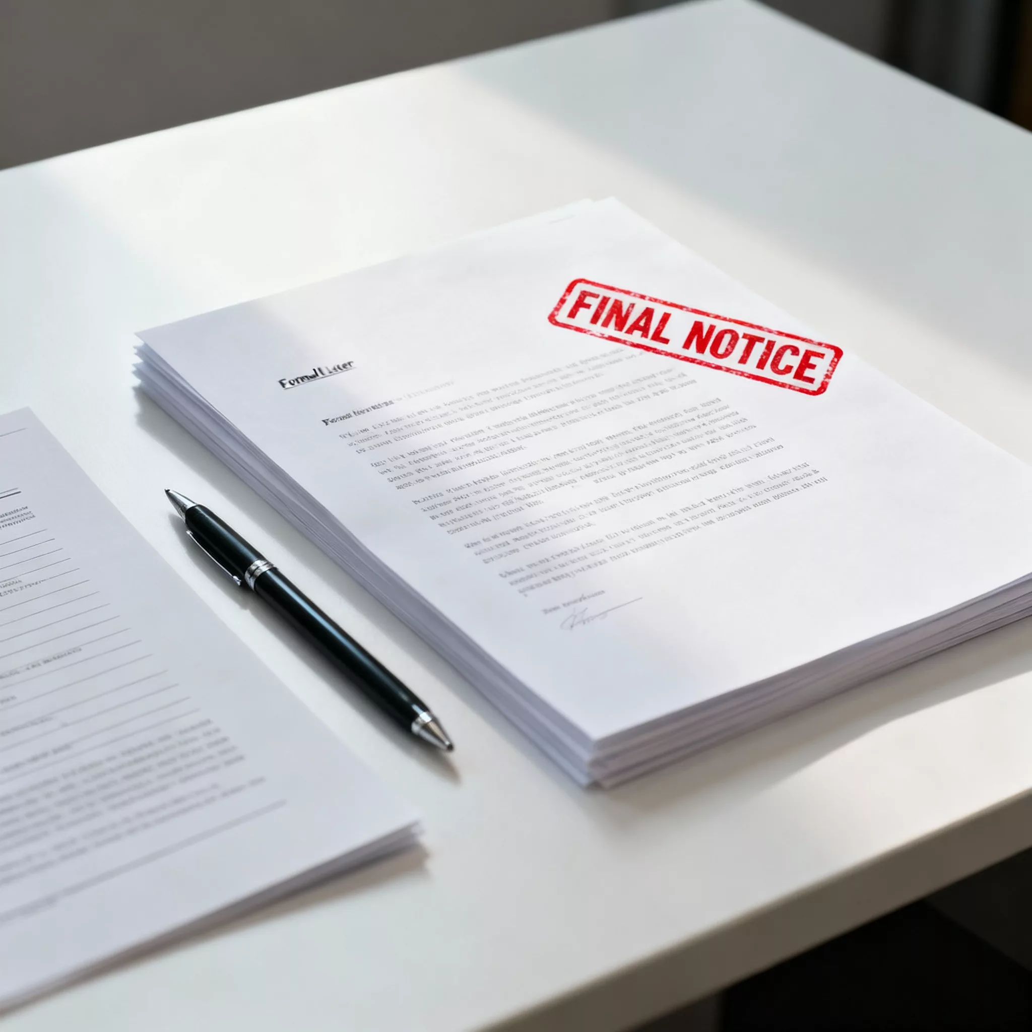 wezwanie do zapłaty zaległości