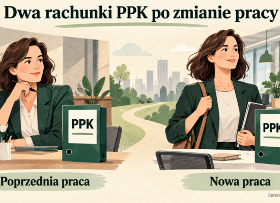 Dwa rachunki PPK związane z poprzednią i nową pracą tej samej osoby